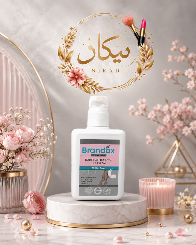 ژل کرم موبر بدن براندوکس